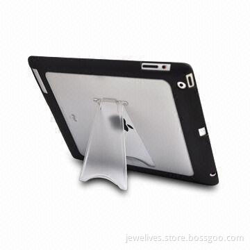Protective Skin Cover for Apple iPad 2 with an Integrated Handsfree Viewing Stand PC + TPU Material